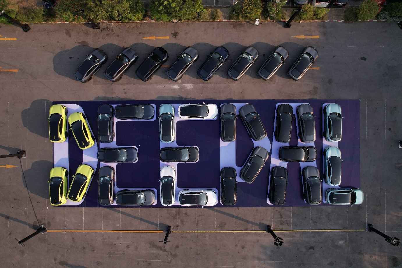 海纳百川∣银河集团官网汽车泰国深蓝汽车品牌首批用户交车现场直击！